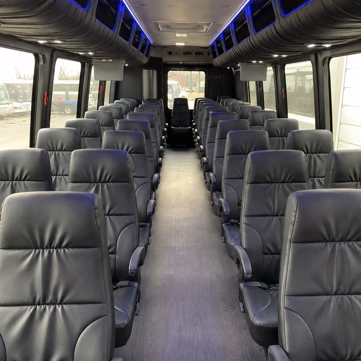 can i book a one way a round trip or a multi day package for a bus rental in marietta