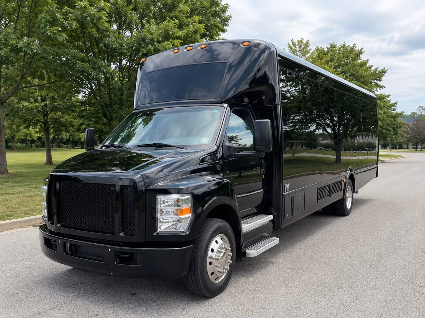 holiday party bus rental