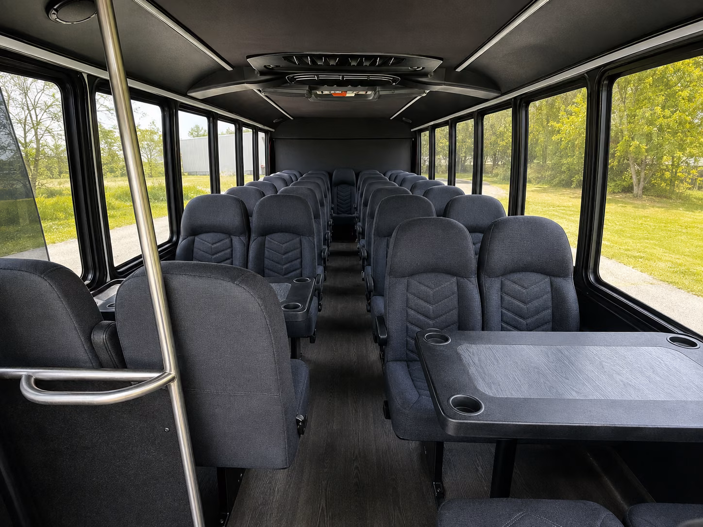 marietta 15 passenger minibus inside
