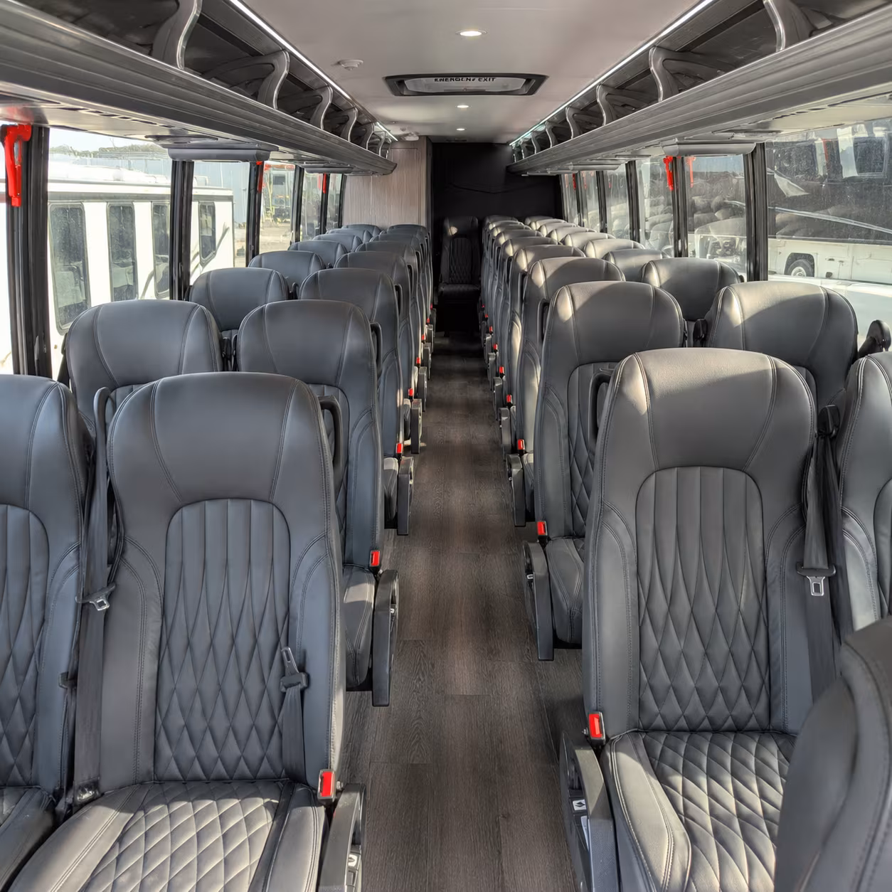 marietta 30 passenger minibus interior