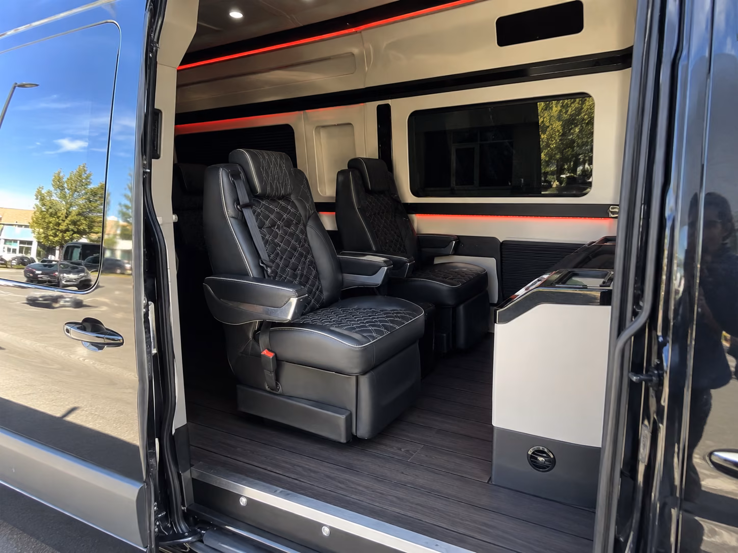 marietta employee transportation onboard seating