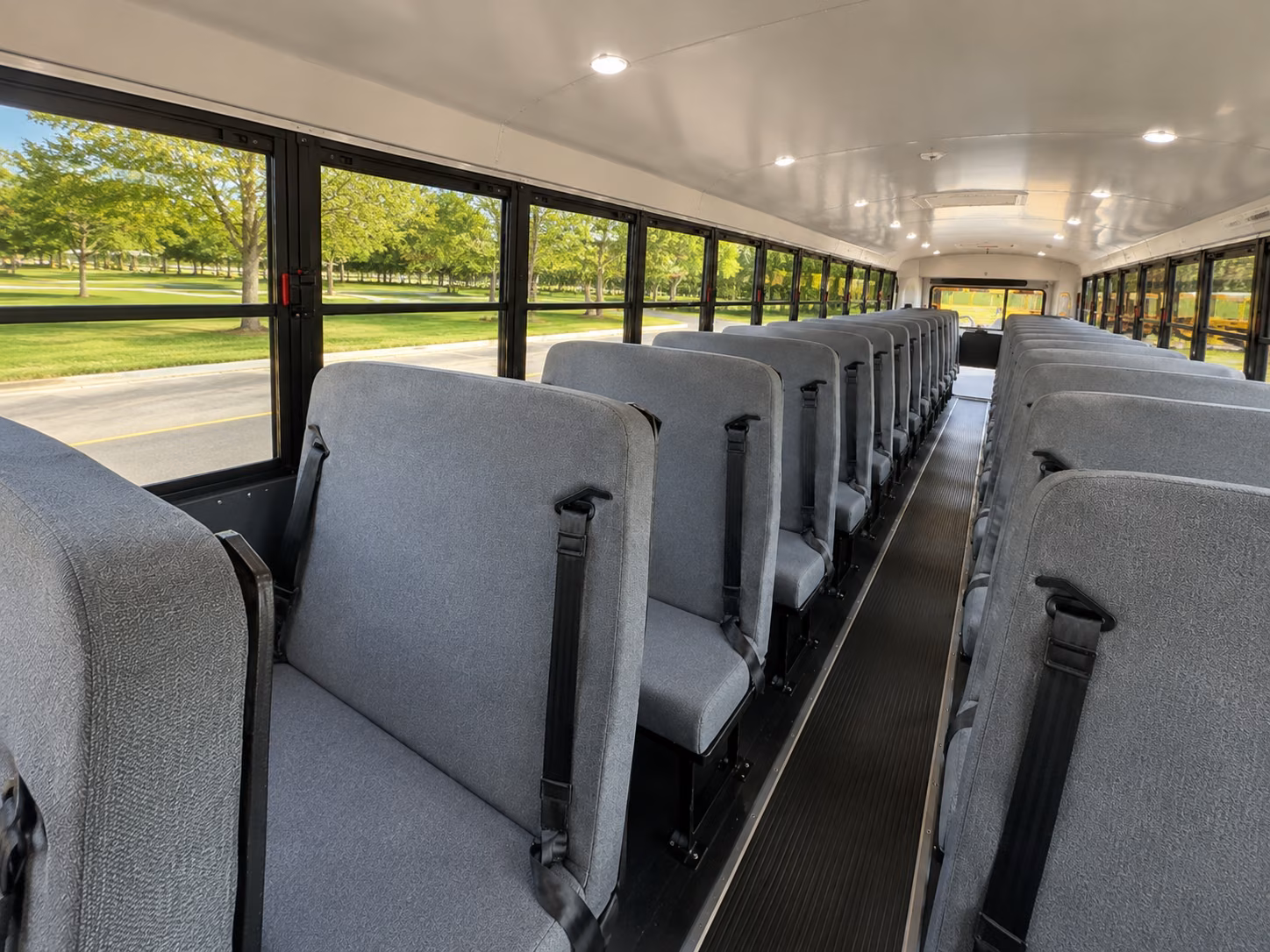 marietta school bus inside