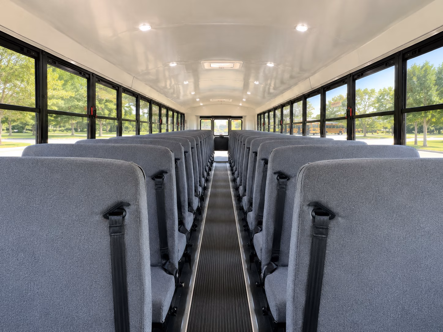 marietta school bus interior