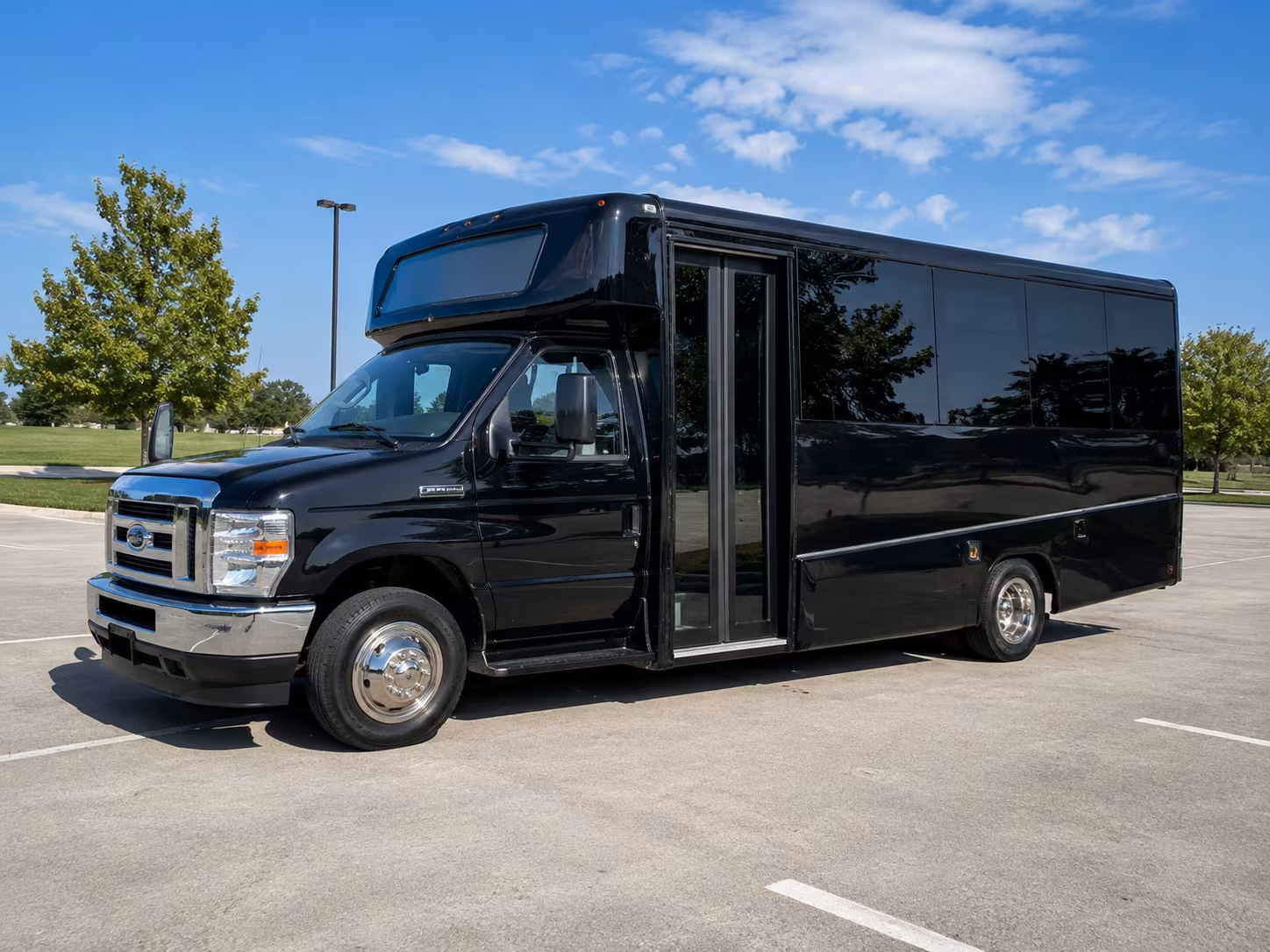 marietta sporting event transportation onboard seating