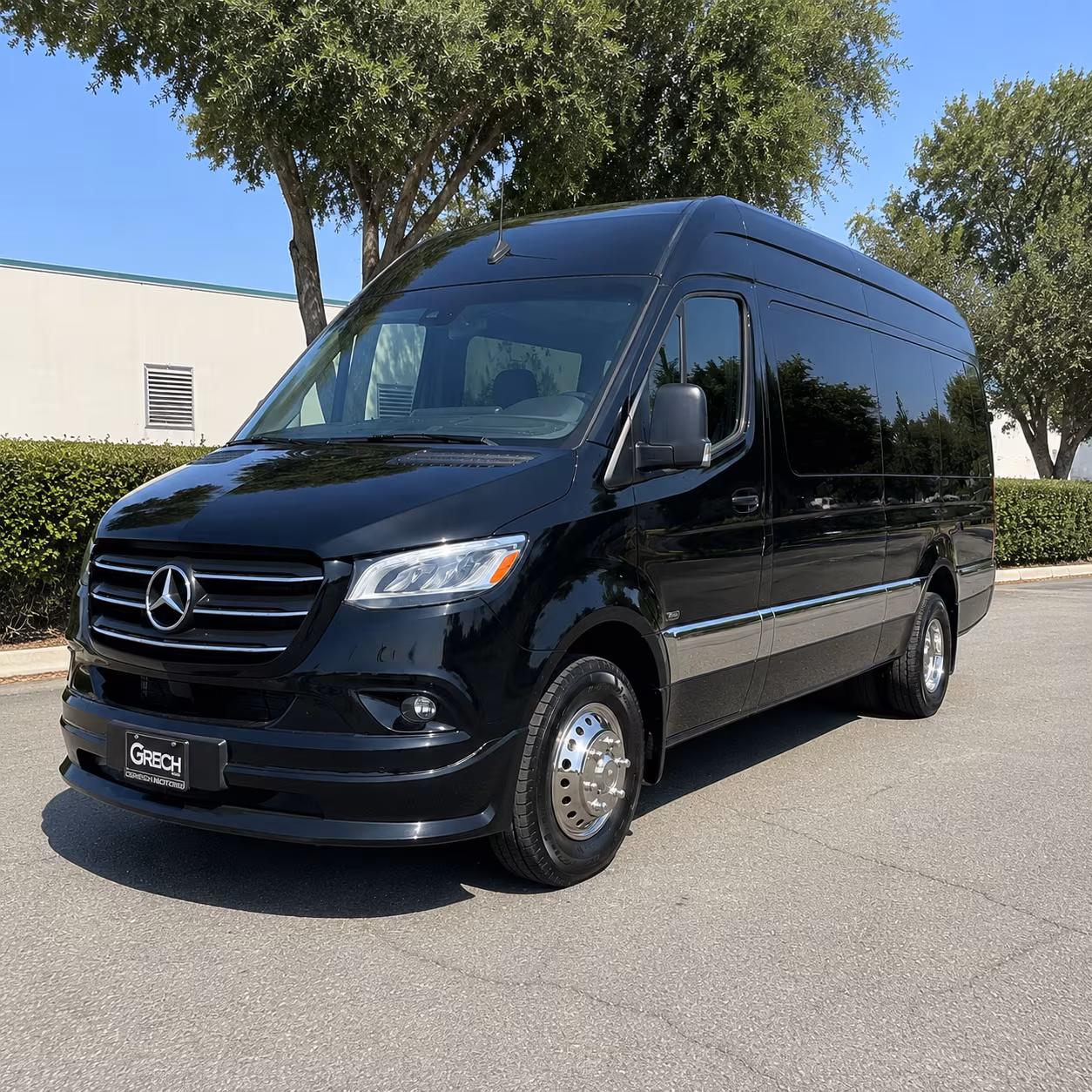 marietta sprinter van with driver