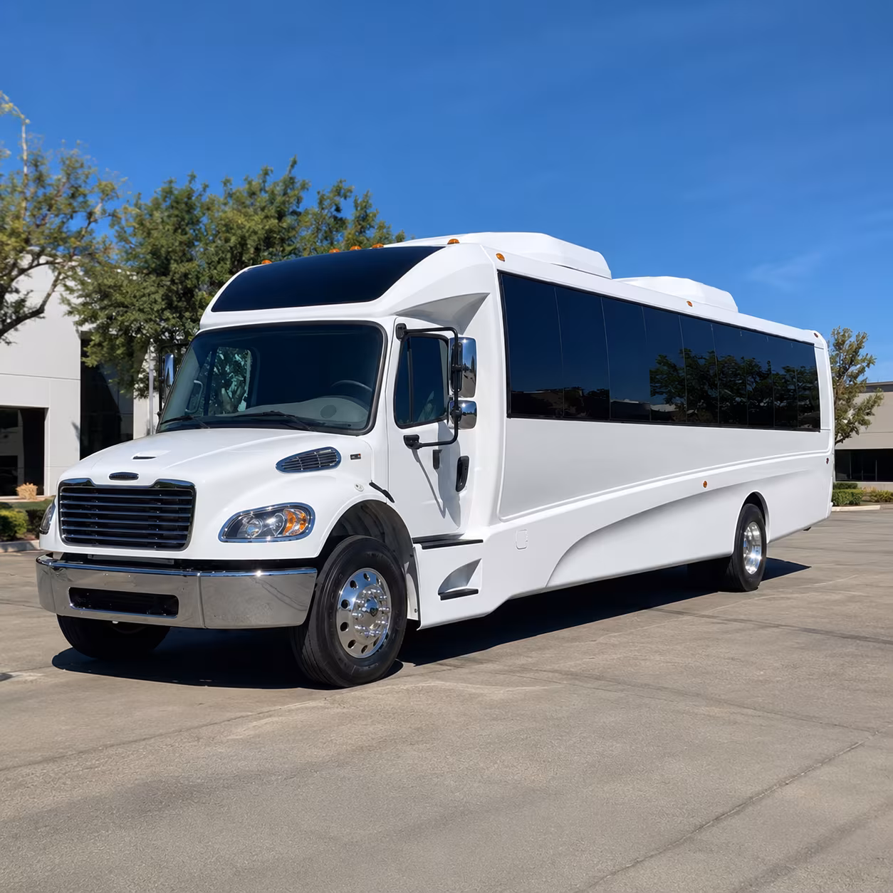 senior congregation and accessibility bus rentals in marietta