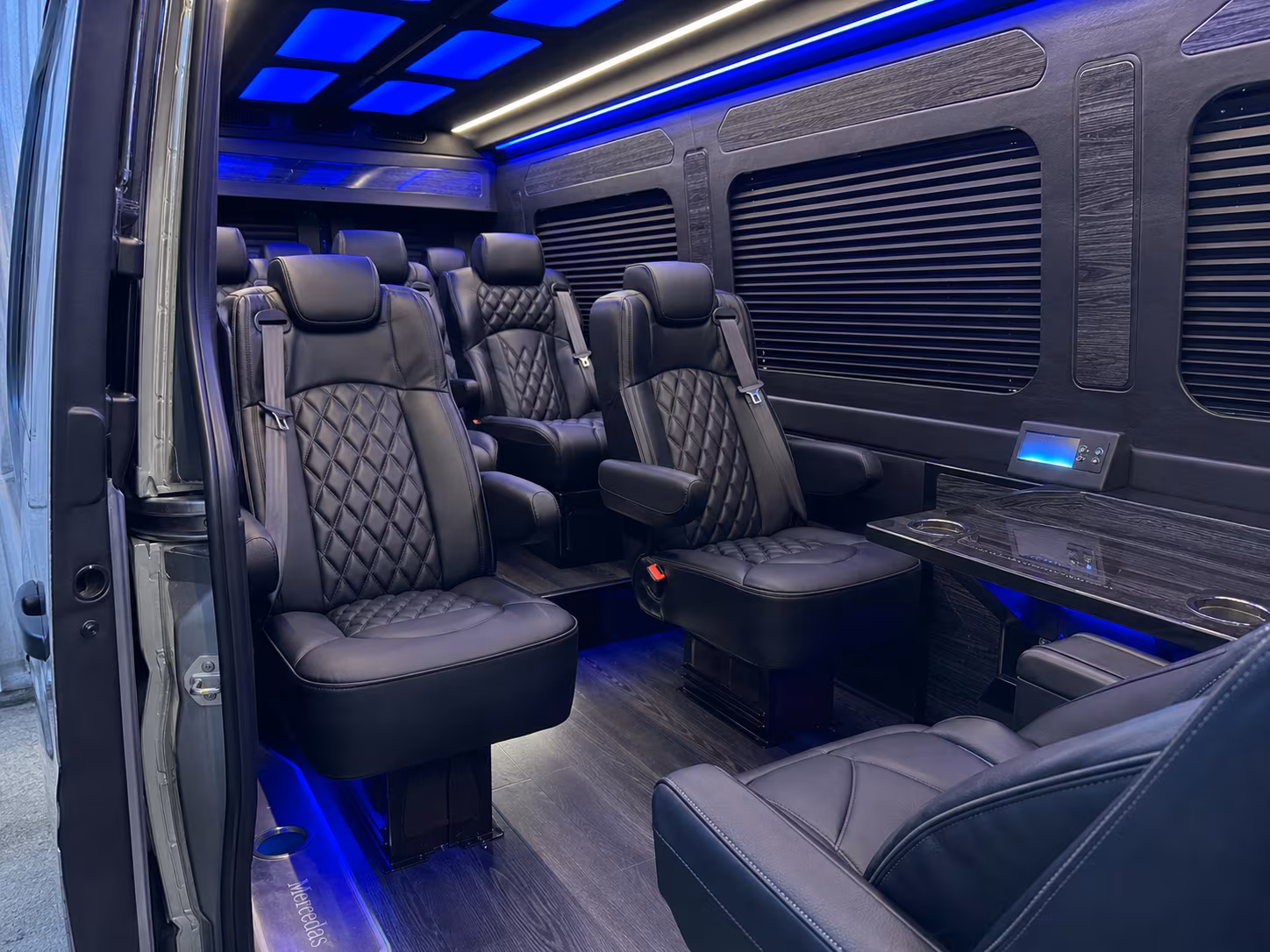 sprinter van transportation for groups and events across marietta